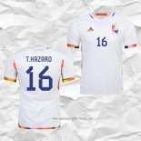 Camiseta Segunda Belgica Jugador T.Hazard 2022