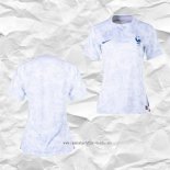 Camiseta Segunda Francia 2022 Mujer