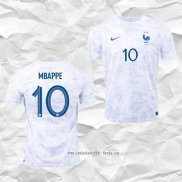 Camiseta Segunda Francia Jugador Mbappe 2022