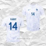 Camiseta Segunda Francia Jugador Rabiot 2022