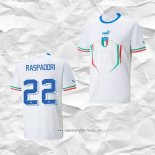 Camiseta Segunda Italia Jugador Raspadori 2022