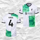 Camiseta Segunda Liverpool Jugador Virgil 2023 2024