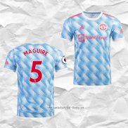 Camiseta Segunda Manchester United Jugador Maguire 2021 2022