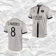 Camiseta Segunda Paris Saint-Germain Jugador L.Paredes 2022 2023