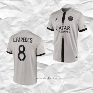 Camiseta Segunda Paris Saint-Germain Jugador L.Paredes 2022 2023