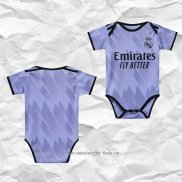 Camiseta Segunda Real Madrid 2022 2023 Bebe