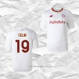 Camiseta Segunda Roma Jugador Celik 2022 2023