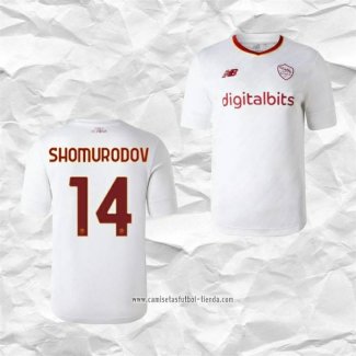 Camiseta Segunda Roma Jugador Shomurodov 2022 2023