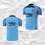 Camiseta de Entrenamiento Barcelona 2022 2023 Azul