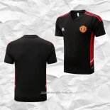 Camiseta de Entrenamiento Manchester United 2022 2023 Negro