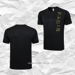 Camiseta de Entrenamiento Paris Saint-Germain Jordan 2023 2024 Negro