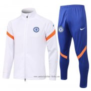 Chandal de Chaqueta del Chelsea 2021 2022 Blanco