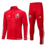 Chandal de Chaqueta del Mexico 2022 2023 Rojo