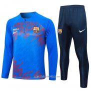 Chandal de Sudadera del Barcelona 2024 2025 Azul