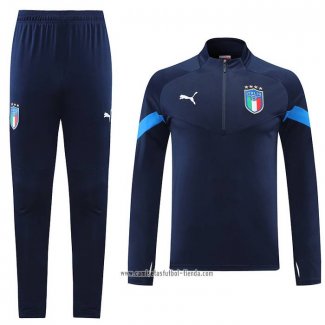 Chandal de Sudadera del Italia 2022 2023 Azul