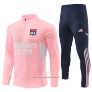 Chandal de Sudadera del Lyon 2022 2023 Rosa