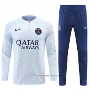 Chandal de Sudadera del Paris Saint-Germain 2022 2023 Gris