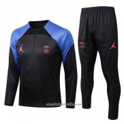 Chandal de Sudadera del Paris Saint-Germain 2022 2023 Negro