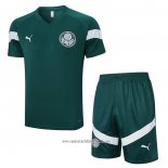 Chandal del Palmeiras 2023 2024 Manga Corta Verde - Pantalon Corto