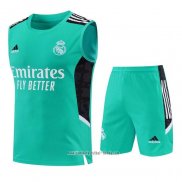 Chandal del Real Madrid 2022 2023 Sin Mangas Verde