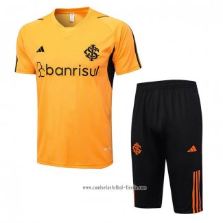 Chandal del SC Internacional 2023 2024 Manga Corta Naranja - Pantalon Corto