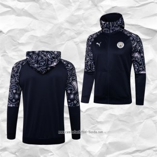 Chaqueta con Capucha del Manchester City 2021 Azul