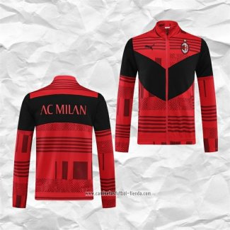 Chaqueta del AC Milan 2022 2023 Rojo