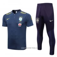 Conjunto Polo del Brasil 2022-2023 Azul