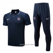 Conjunto Polo del Paris Saint-Germain 2022 2023 Azul Marino