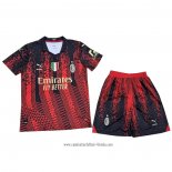 Camiseta Cuarto AC Milan 2022 2023 Nino