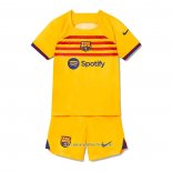 Camiseta Cuarto Barcelona 2022 2023 Nino
