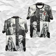 Camiseta Japon Anime 2024 2025 Negro y Blanco Tailandia