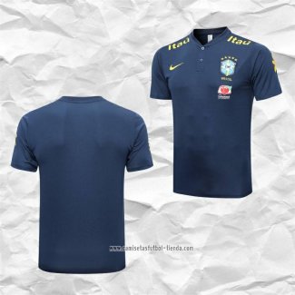 Camiseta Polo del Brasil 2022-2023 Azul