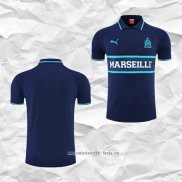 Camiseta Polo del Olympique Marsella 2022 2023 Azul Marino