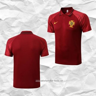 Camiseta Polo del Portugal 2022 2023 Rojo