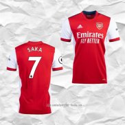 Camiseta Primera Arsenal Jugador Saka 2021 2022