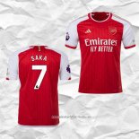 Camiseta Primera Arsenal Jugador Saka 2023 2024
