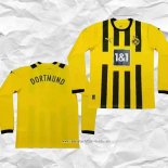 Camiseta Primera Borussia Dortmund 2022 2023 Manga Larga