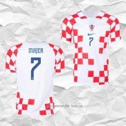 Camiseta Primera Croacia Jugador Majer 2022