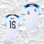 Camiseta Primera Inglaterra Jugador White 2022