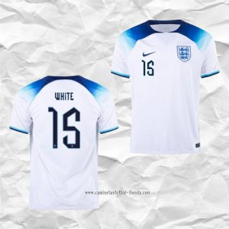 Camiseta Primera Inglaterra Jugador White 2022