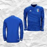 Camiseta Primera Italia 2023 2024 Manga Larga