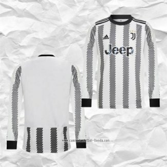 Camiseta Primera Juventus 2022 2023 Manga Larga