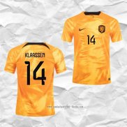 Camiseta Primera Paises Bajos Jugador Klaassen 2022