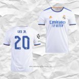 Camiseta Primera Real Madrid Jugador Vini JR. 2021 2022