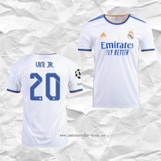 Camiseta Primera Real Madrid Jugador Vini JR. 2021 2022