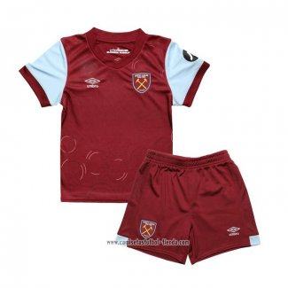 Camiseta Primera West Ham 2023 2024 Nino