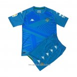 Camiseta Real Betis Portero 2021 2022 Nino Azul