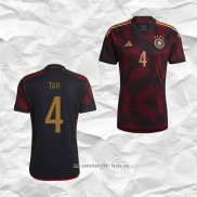 Camiseta Segunda Alemania Jugador Tah 2022