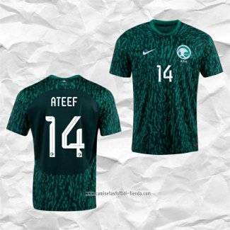 Camiseta Segunda Arabia Saudita Jugador Ateef 2022